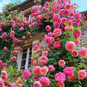 Catavel Pink Climbing Rose Seeds - Flower Plant