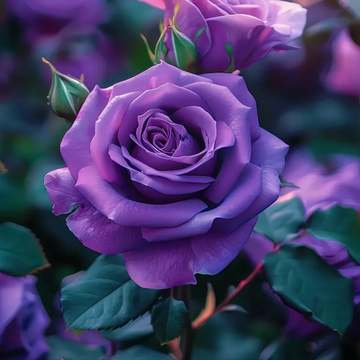 Purple Rose Seeds - Flower Plant