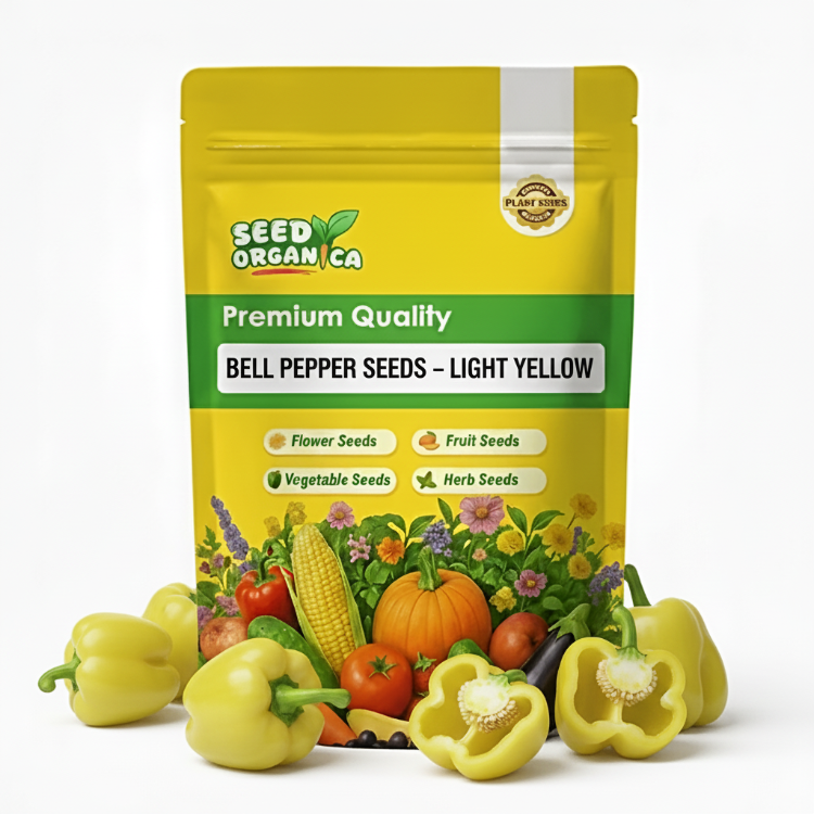 Bell Pepper Seeds – Light Yellow