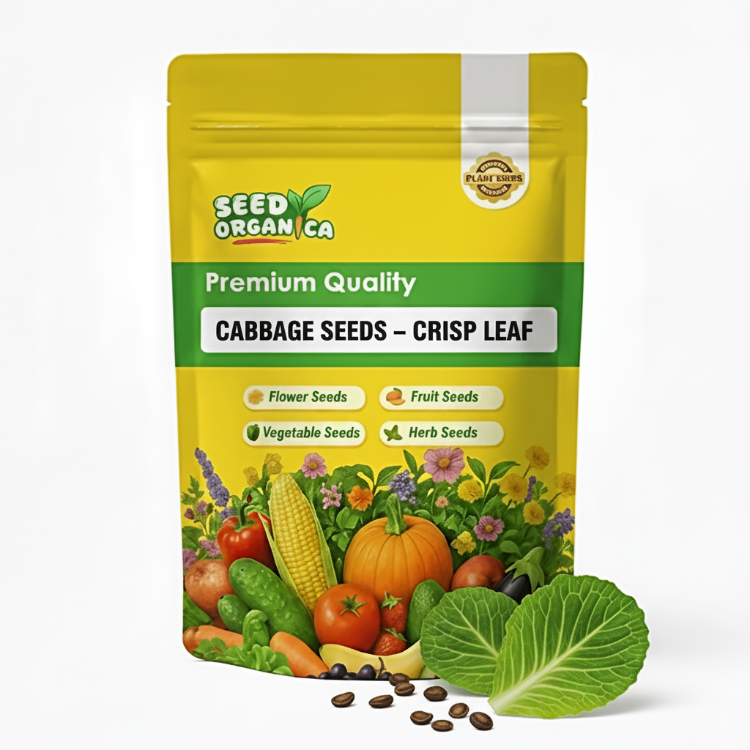 Cabbage Seeds – Crisp Leaf