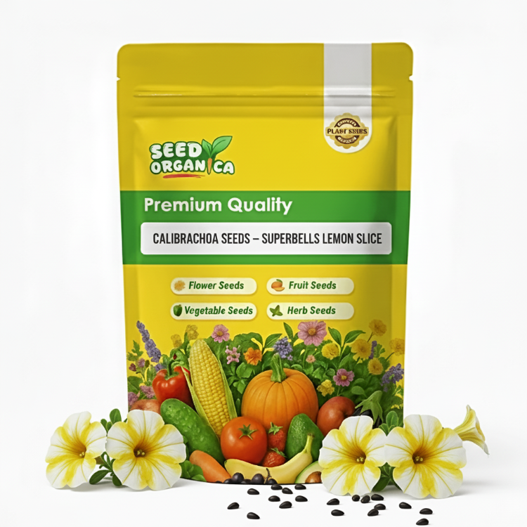 Calibrachoa Seeds – Superbells Lemon Slice