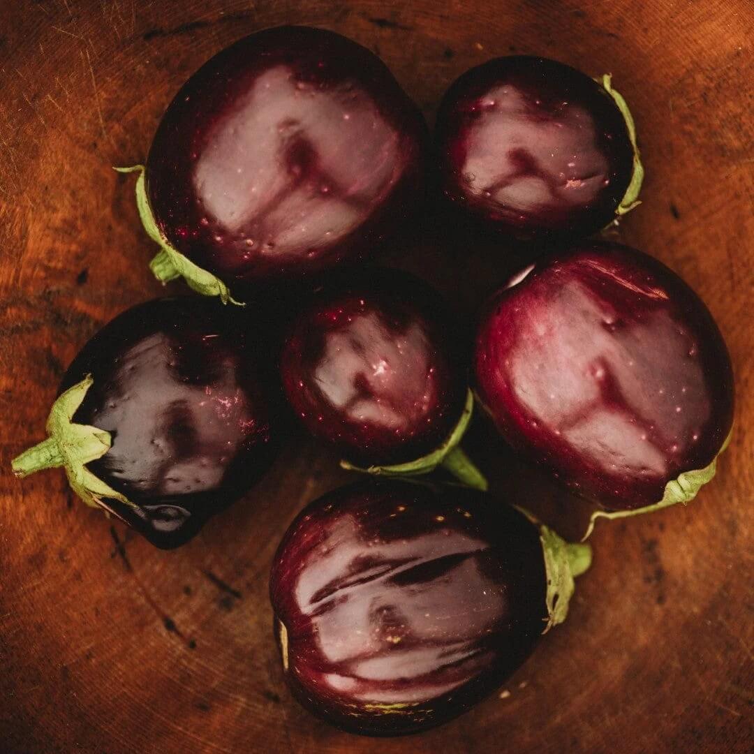 Eggplant Seeds - Red Black 