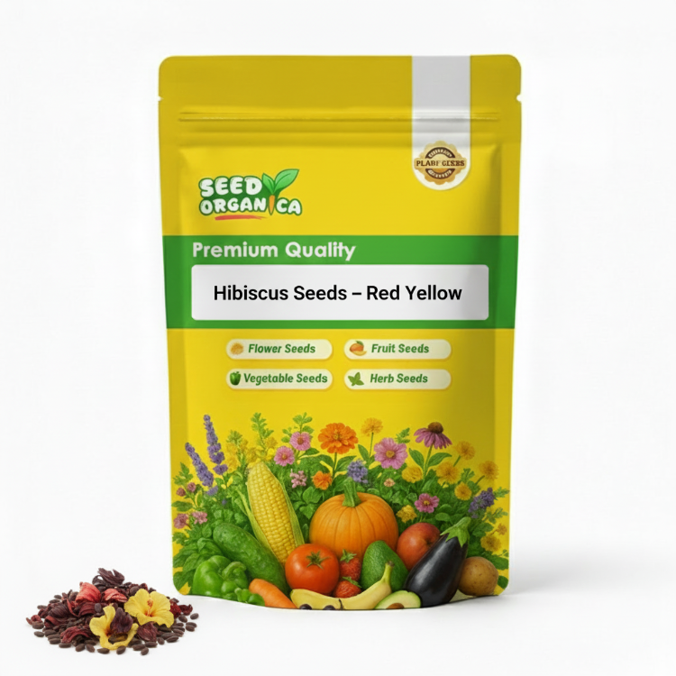 Hibiscus Seeds – Red Yellow