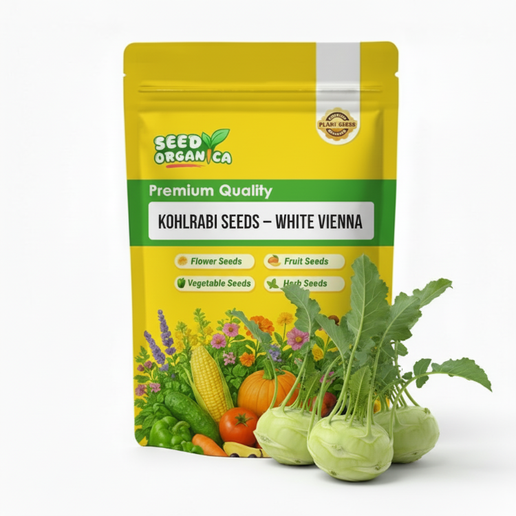 Kohlrabi Seeds – White Vienna
