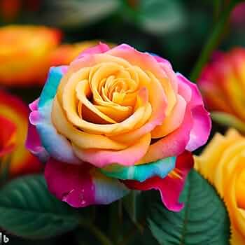 Light Yellow Red Double Petals Pink – Wildflower