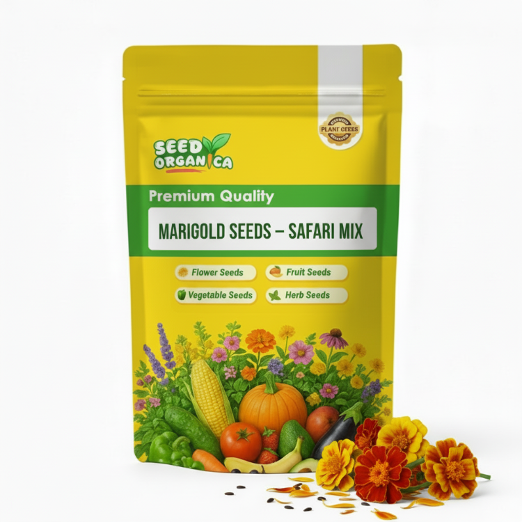 Marigold Seeds – Safari Mix