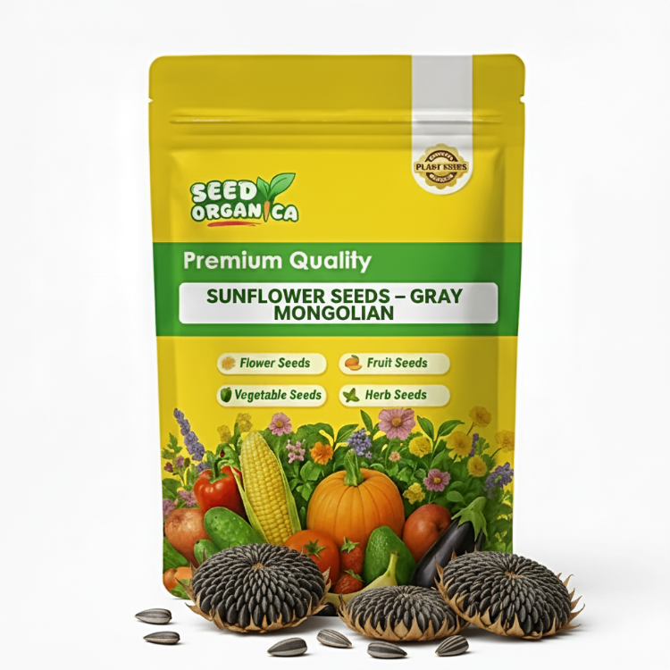 Sunflower Seeds – Gray Mongolian