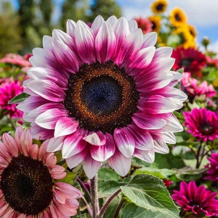 Sunflower Seeds – Pink and White