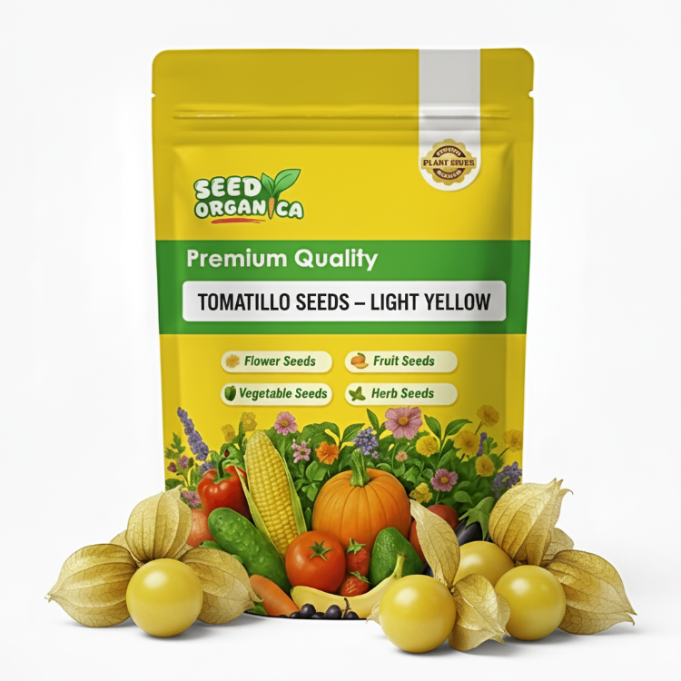 Tomatillo Seeds – Light Yellow