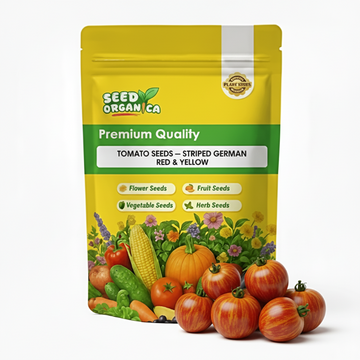 Tomato Seeds – Striped German Red & Yellow